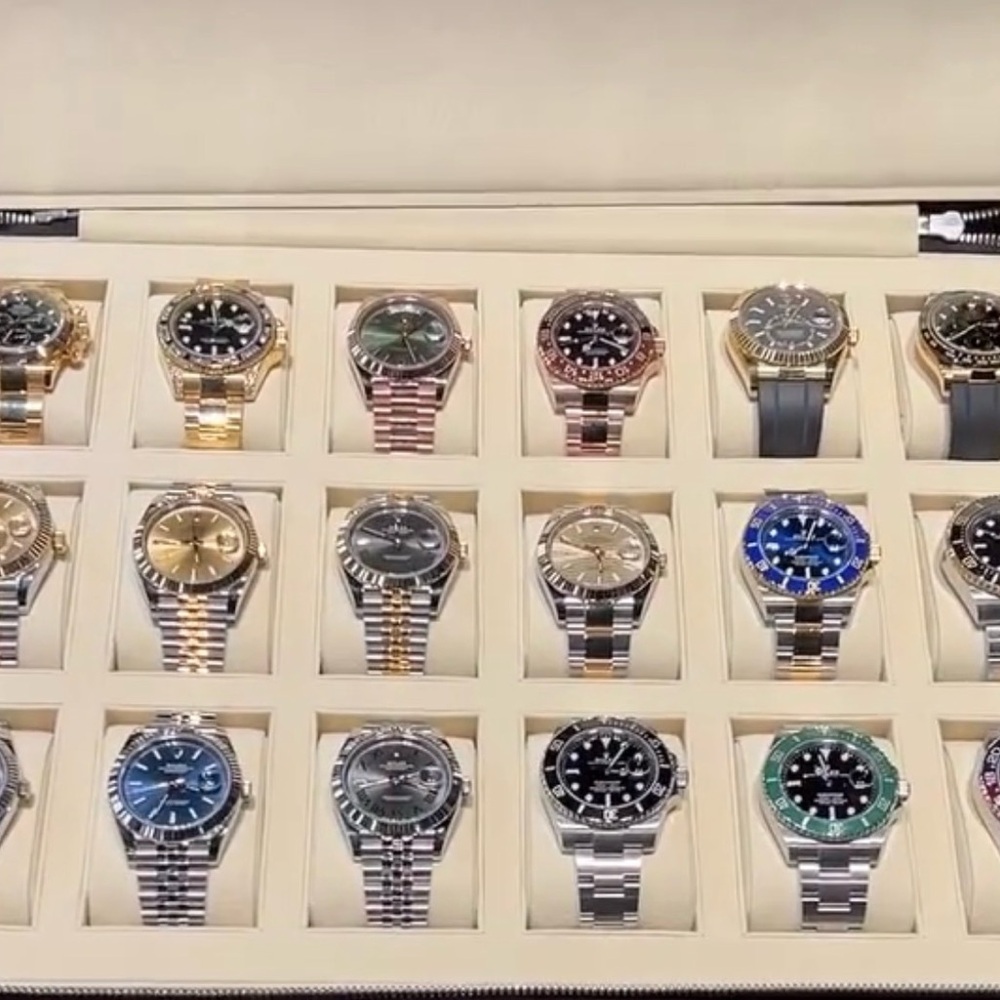 Rolex Cream Display Storage Case - Picture 6 of 11